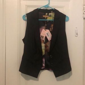 Ted Baker Floral Vest Size 3